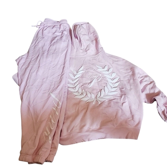 Victorias Secret Pink  JOGGER SET. Zip Hoodie, Campus SET. size.Xxl - Picture 2 of 7